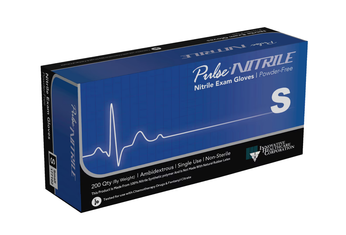 Innovative Pulse Nitrile Exam Gloves