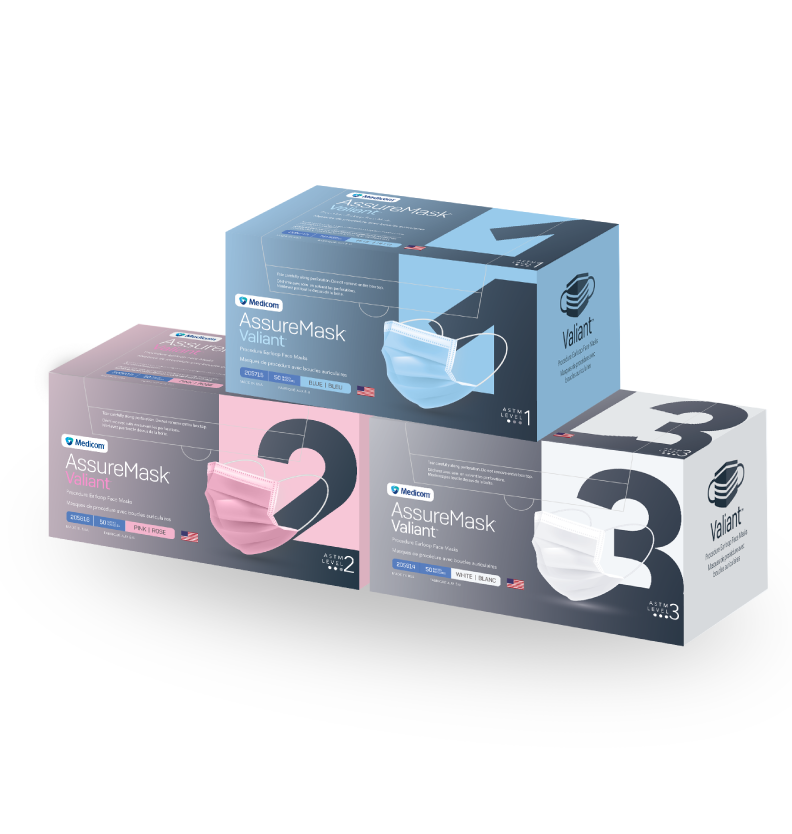 Medicom Assuremask Valiant Masks