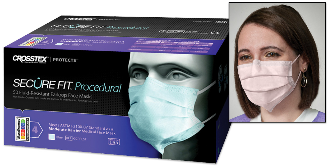 Crosstex Securefit Procedural Mask