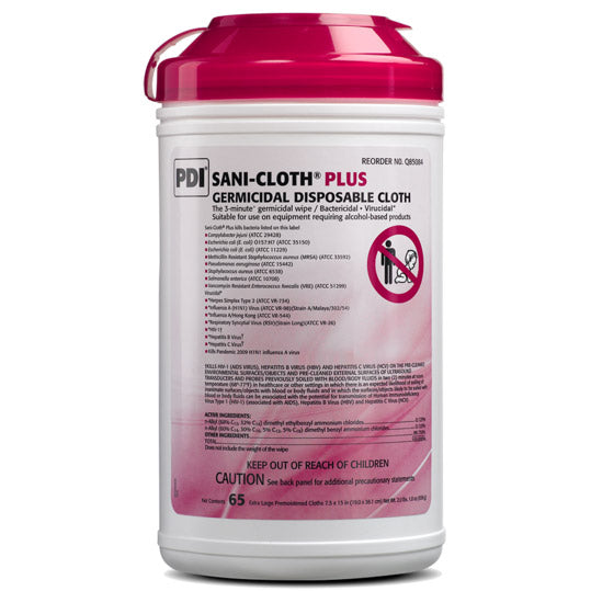 PDI SANI-CLOTH PLUS GERMICIDAL DISPOSABLE CLOTH
