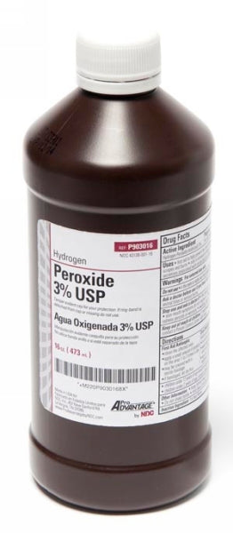 Hydrogen Peroxide 3% 16 oz 1