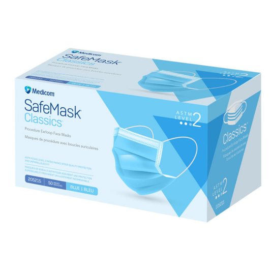 Medicom Safemask Classics Procedure Earloop Face Masks