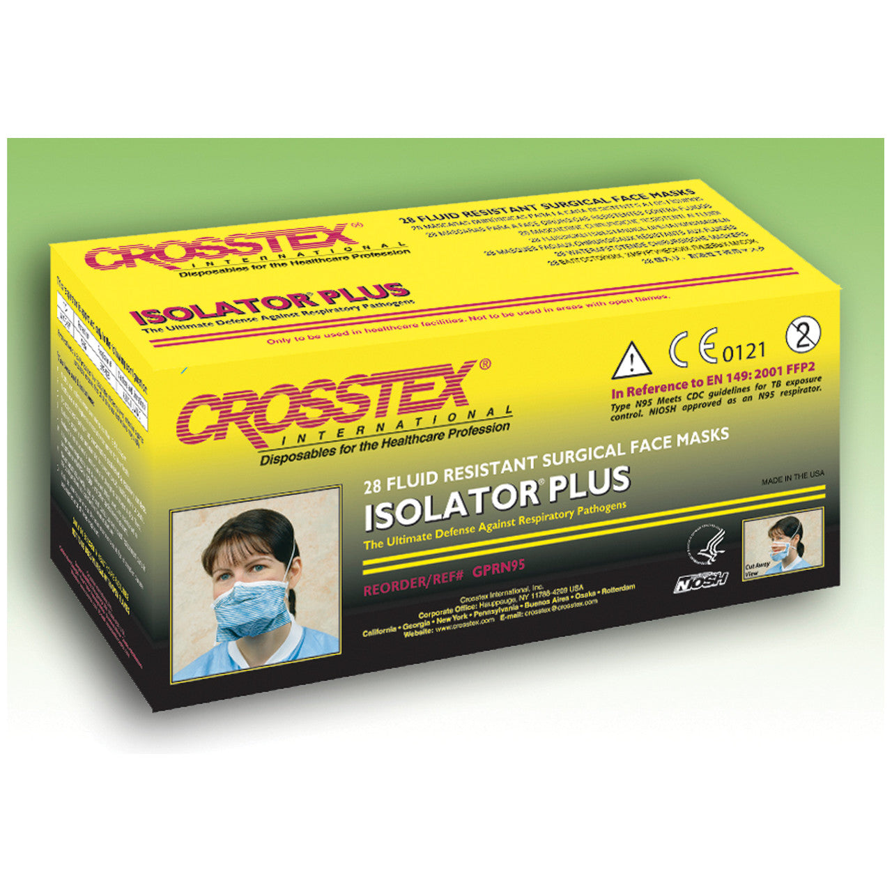 Crosstex Isolator Plus N95 Particulate Respirator