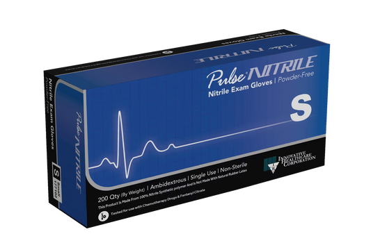 Innovative Pulse Nitrile Exam Gloves