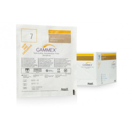 Ansell Gammex Non-Latex Accelerator Free Sensitive Gloves