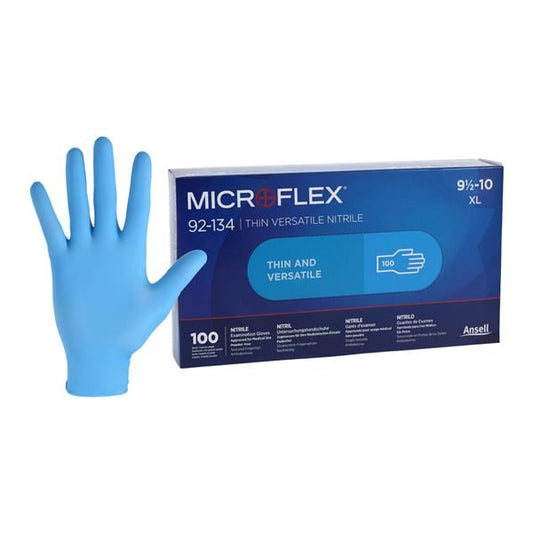 Ansell Microflex 92-134 Nitrile Exam Glove