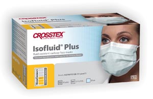 Crosstex Isofluid Plus Earloop Mask