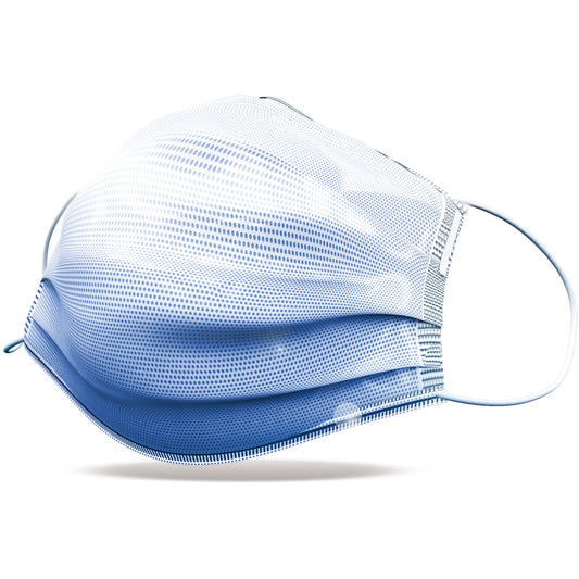 Cranberry Repel Face Mask Anti Fog Sapphire 50Bx