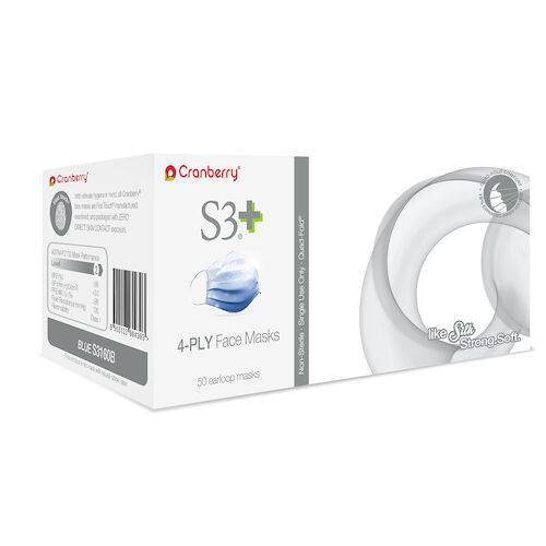 S3+ Face Masks Level 3 50Bx