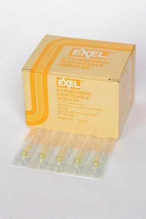 Hypodermic Needle 20G x 1/2" 100Bx