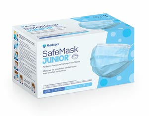 Medicom Safemask Junior Pediatric Procedure Face Masks