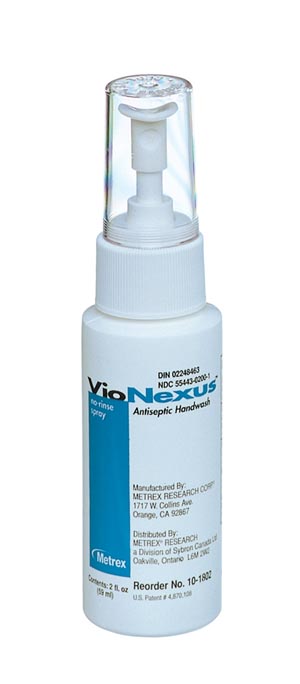 Metrex Vionexus No-Rinse Spray Antiseptic Handwash